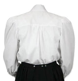 Classic Gibson Girl Blouse - White