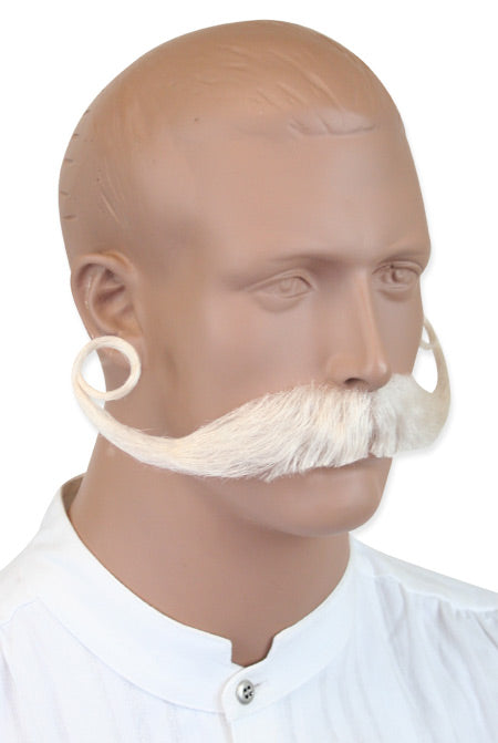 Piper Mustache - White