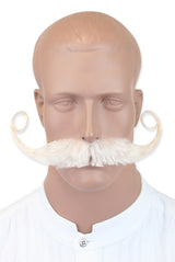 Piper Mustache - White