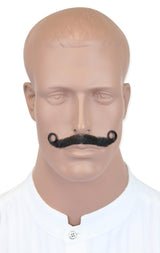 Ambassador Style Mustache - Black