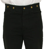 Classic Canvas Trousers - Black