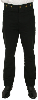 Classic Canvas Trousers - Black