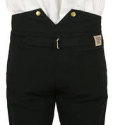 Classic Canvas Trousers - Black