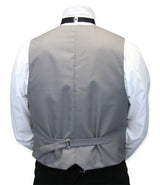 Burford Tweed Vest - Gray Herringbone
