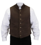 Commander Vest - Walnut