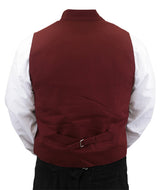 Commander 19th Century Work Vest - Crimson