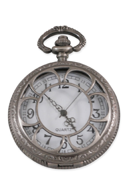 Sprockets Quartz Pocket Watch - Pewter