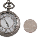 Sprockets Quartz Pocket Watch - Pewter