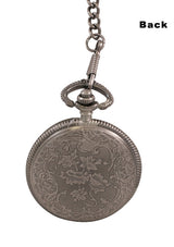 Sprockets Quartz Pocket Watch - Pewter