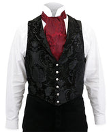 Aristocrat Printed Vest - Black Tapestry