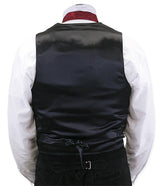 Aristocrat Printed Vest - Black Tapestry
