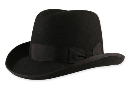 Homburg - Black Wool
