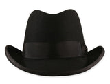Homburg - Black Wool