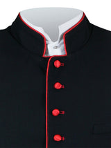 Buckingham Vest - Red/Black