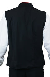 Buckingham Vest - Red/Black
