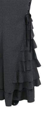 Vivien Fishtail Skirt - Gray