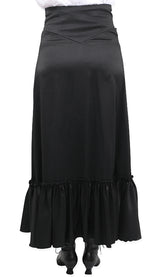 Marguerite Ruched Skirt - Black