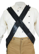 Leather Bandolier - Black