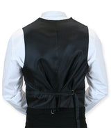 Ragtime Vest - Black/White Stripe