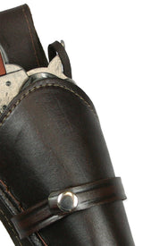 Western Holster - Standard Barrel - RH Draw - Plain Brown