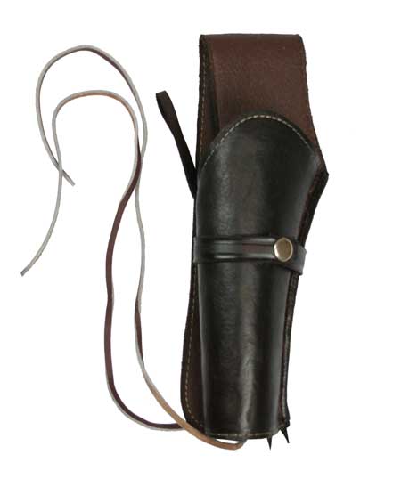 Western Holster - Standard Barrel - LH Draw - Plain Brown