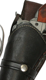 Western Holster - Standard Barrel - LH Draw - Plain Brown