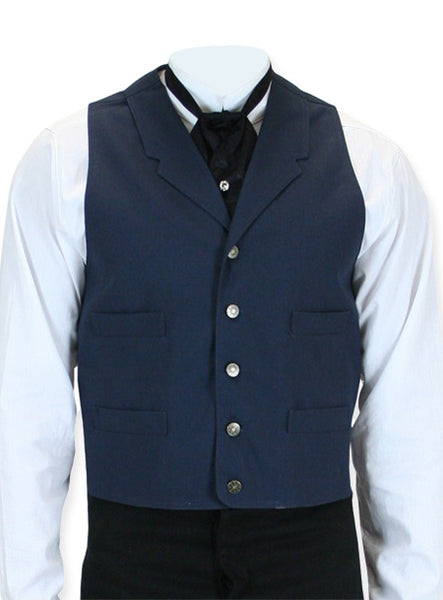 Abilene Vest - Navy – Historical Emporium