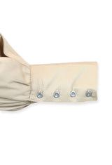 Bella Cotton Blouse - Khaki