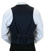 Marshall Wool Vest - Tan/Navy