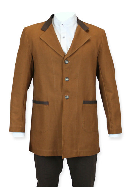 Classic Canvas Ranch Coat - Brown