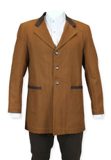 Classic Canvas Ranch Coat - Brown