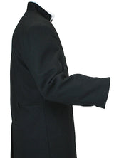 Field Marshal Wool Coat - Black