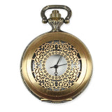 Filigree Mini Pocket Watch - Antique Brass