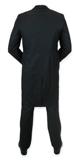 Two-Piece Cutaway Suit - Black