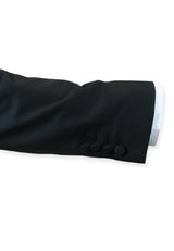 Two-Piece Cutaway Suit - Black