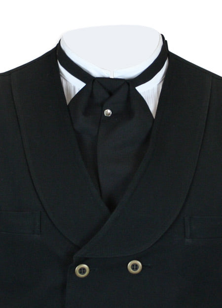 Matte Black Puff Tie