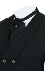 Matte Black Puff Tie