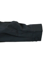 Morgan Pleated Dress Shirt - Black