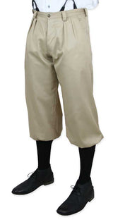 Mens Knickers - Khaki Twill