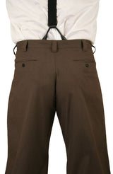 Mens Knickers - Brown Twill