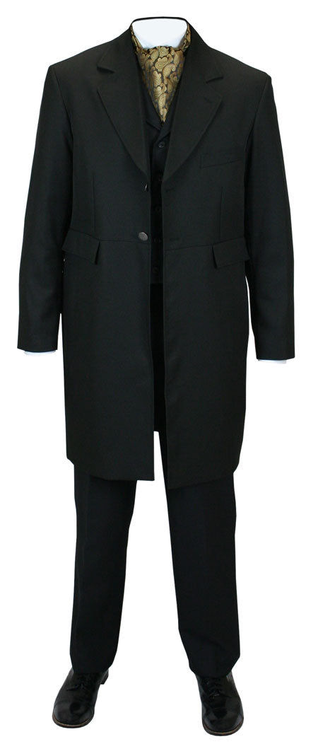Brewster Frock Coat - Black