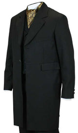 Brewster Frock Coat - Black