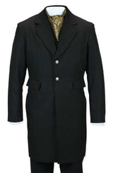Brewster Frock Coat - Black