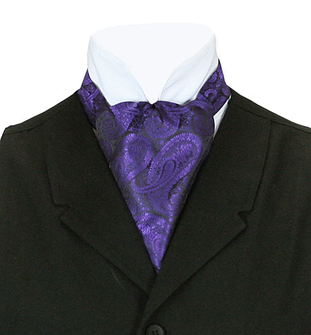 Paisley Ascot - Deep Purple