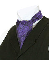 Paisley Ascot - Deep Purple