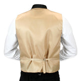 Showman Vest and 2 Ties Set - Gold
