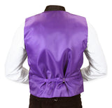 Showman Vest and 2 Ties Set - Purple