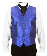 Showman Vest and 2 Ties Set - Royal