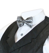 Showman Bow Tie - Silver
