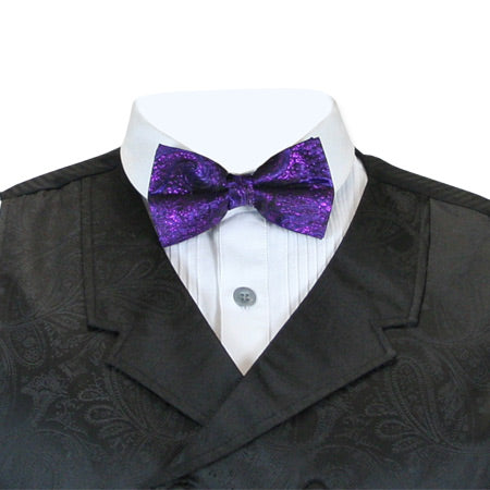 Showman Bow Tie - Purple